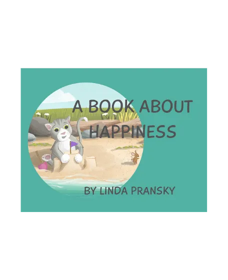 Forside til bogen "A Book About Happiness"