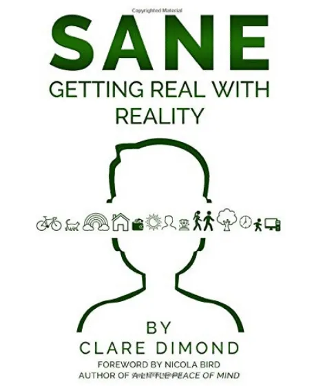 Forsidebillede til bogen "SANE: Getting Real With Reality" skrevet af Clare Dimond