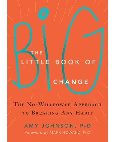 Forside til bogen "The little book of big chamge" skrevet af Amy Johnson